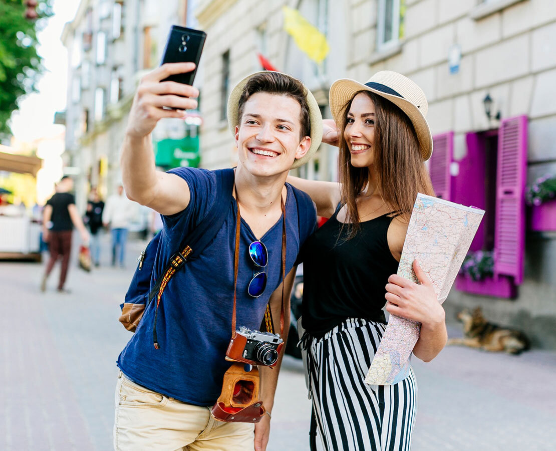 A Fun Moment Captured on the Road